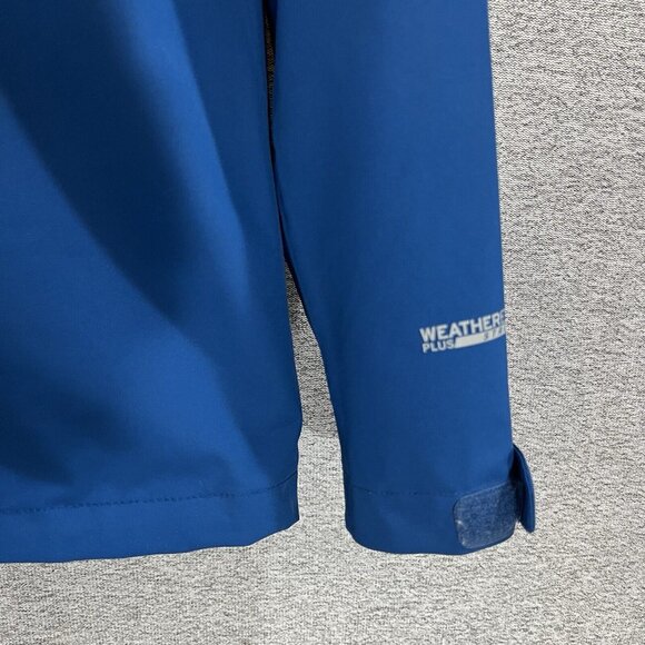 Eddie Bauer Weather Edge Plus Stretch Jacket Men's Small Blue Softshell - Picture 15 of 16